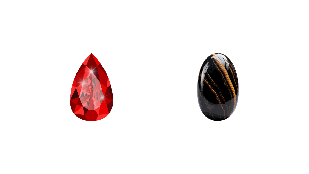 July’s Birthstones: Ruby And Onyx